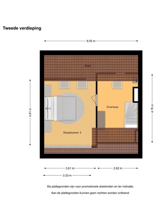 Floorplan - Ranonkelstraat 40, 4904 BK Oosterhout